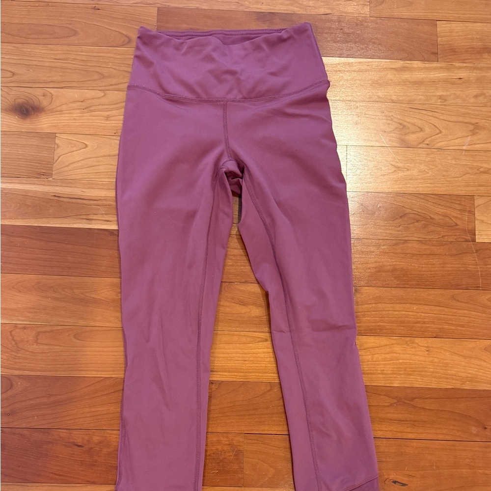 Yogalicious Mauve-Tone Girls Leggings - High-Waist Active Bottoms